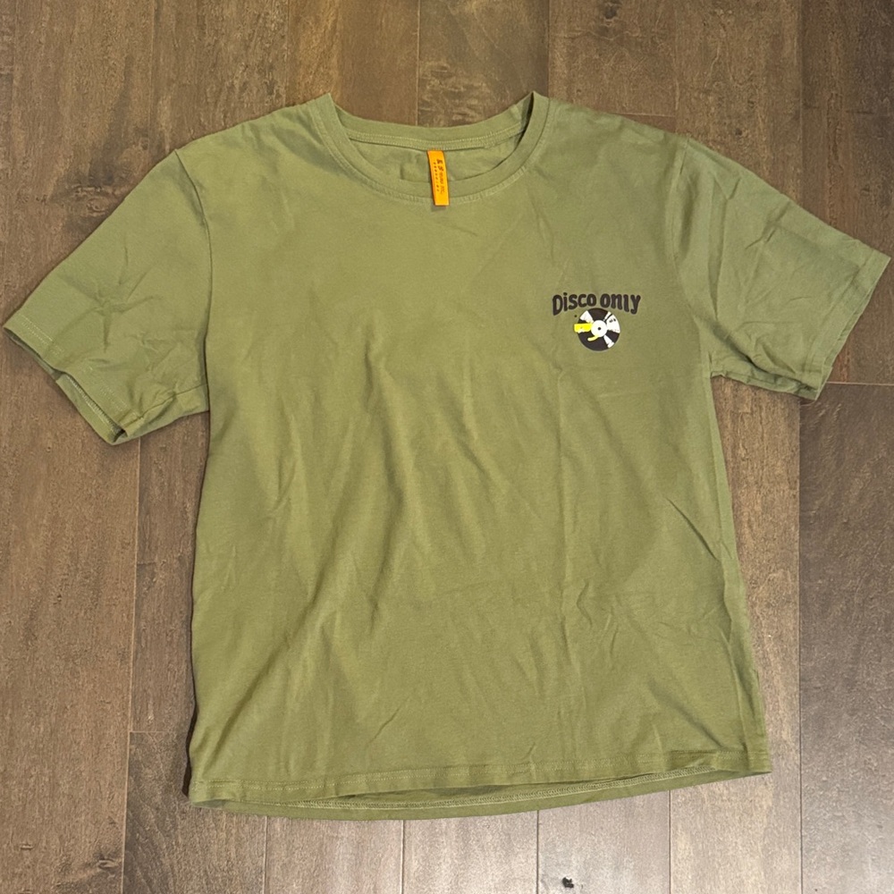 Green ‘Disco Only’ T-Shirt
